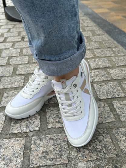 Callaghan 45825 White & Peach Sneakers