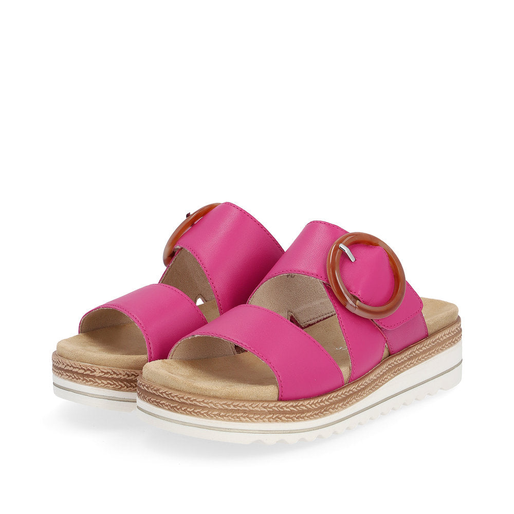 Remonte D0Q51-31 Pink Slip On Sandals