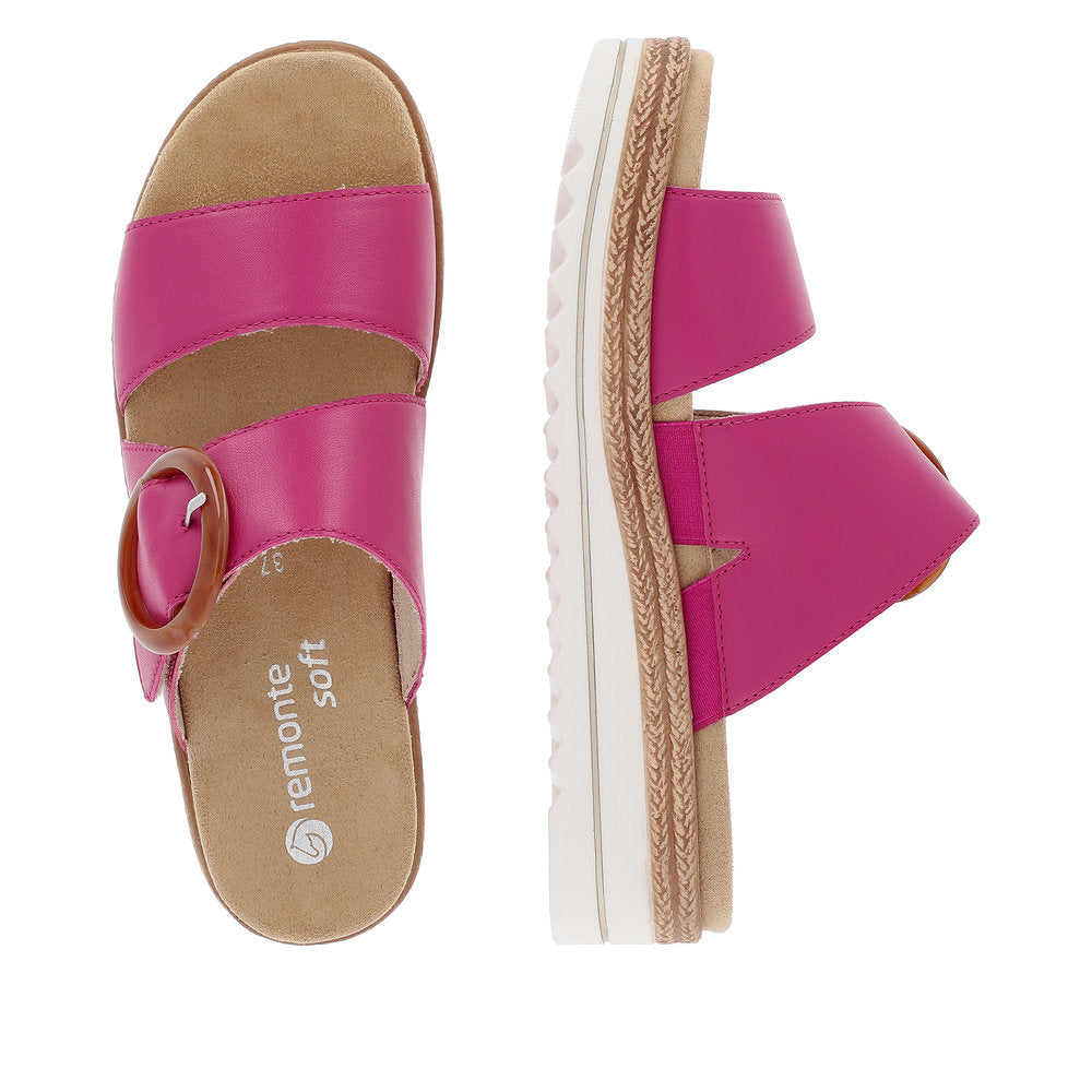 Remonte D0Q51-31 Pink Slip On Sandals