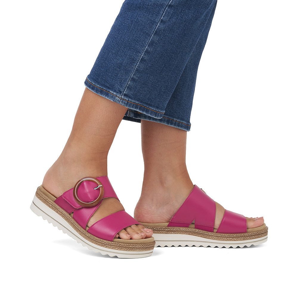 Remonte D0Q51-31 Pink Slip On Sandals