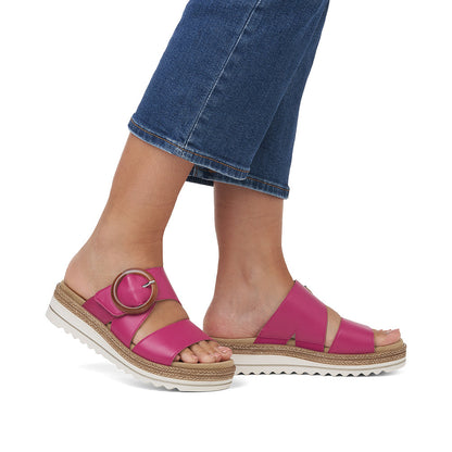 Remonte D0Q51-31 Pink Slip On Sandals