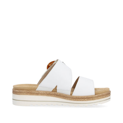 Remonte D0Q51-82 White Slip On Sandals