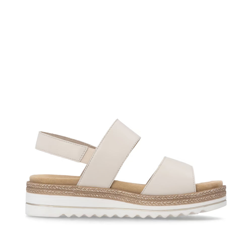 Remonte D0Q59-61 Beige F 1/2 Velcro Sandals