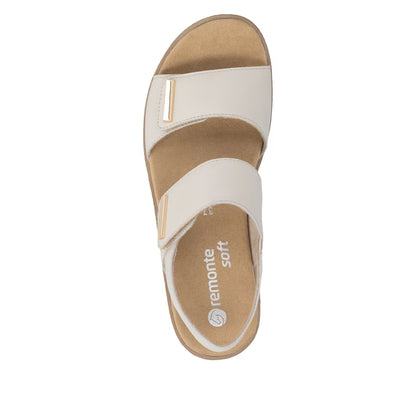 Remonte D0Q59-61 Beige F 1/2 Velcro Sandals