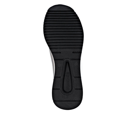 Remonte D0T09-90 Black & Metallic H Fit Sneakers with Zip