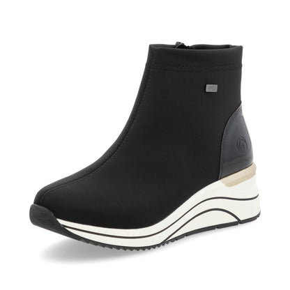 Remonte TEX D0T73-03 Black H Fit Stretch Boots