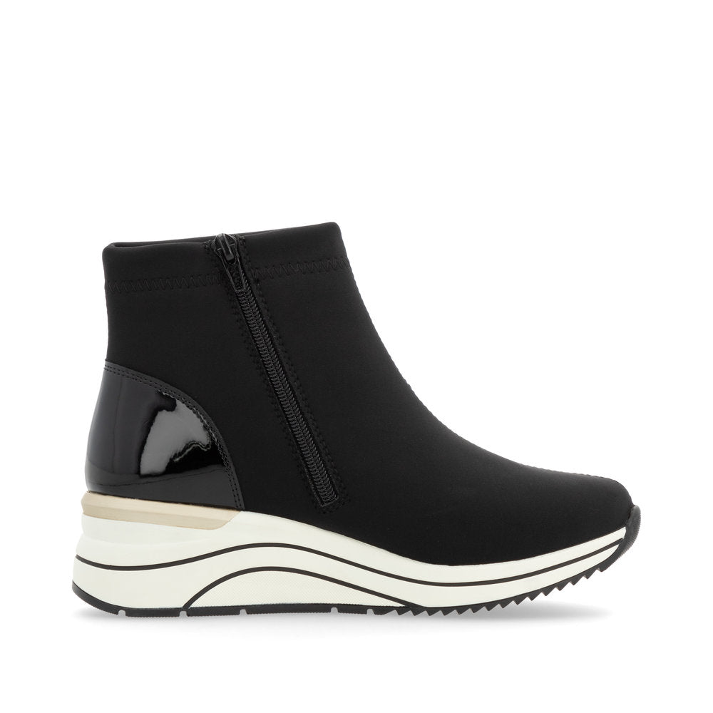 Remonte TEX D0T73-03 Black H Fit Stretch Boots