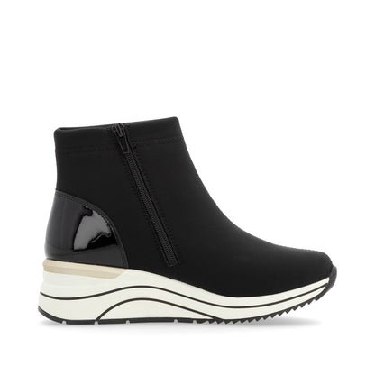 Remonte TEX D0T73-03 Black H Fit Stretch Boots