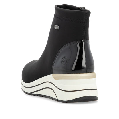 Remonte TEX D0T73-03 Black H Fit Stretch Boots