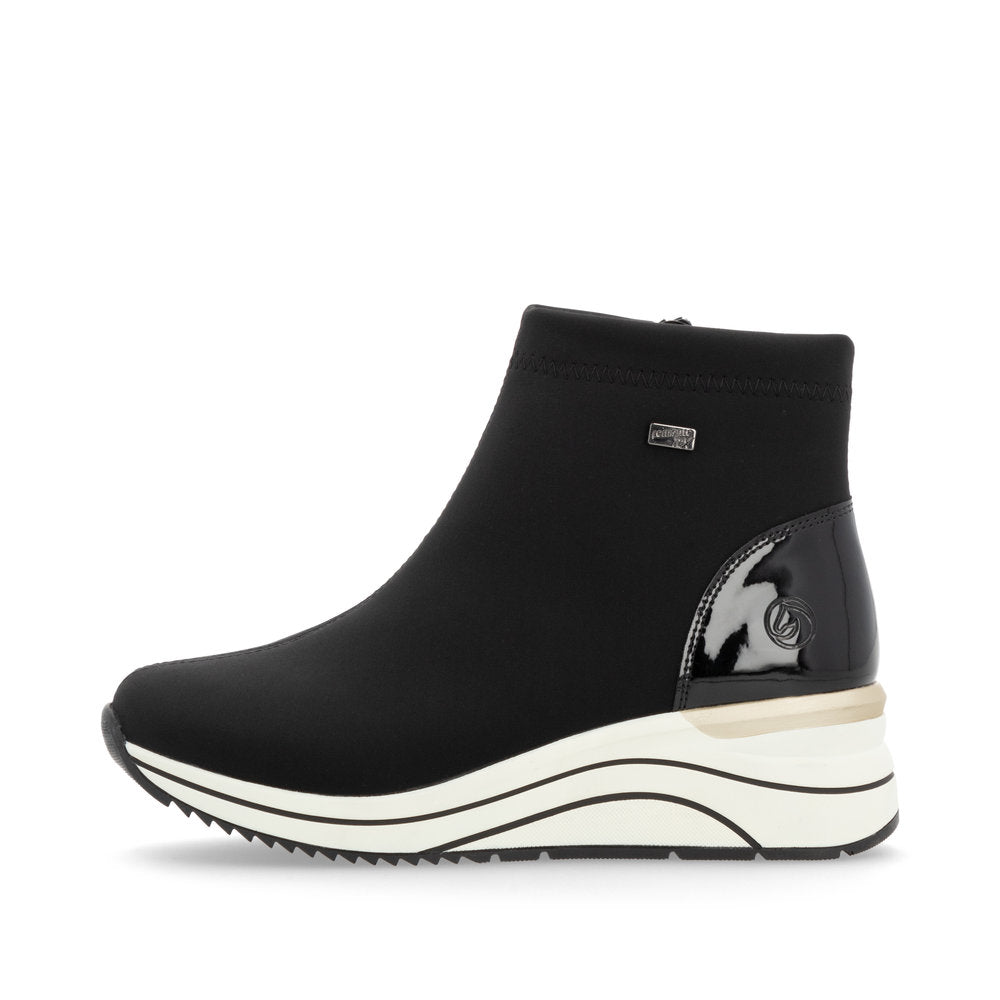 Remonte TEX D0T73-03 Black H Fit Stretch Boots
