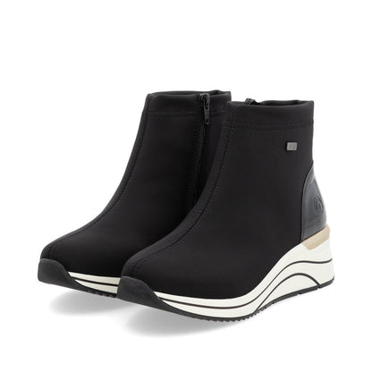 Remonte TEX D0T73-03 Black H Fit Stretch Boots