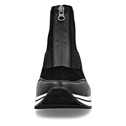 Remonte D0T78-02 Black H Fit Front Zip Boots