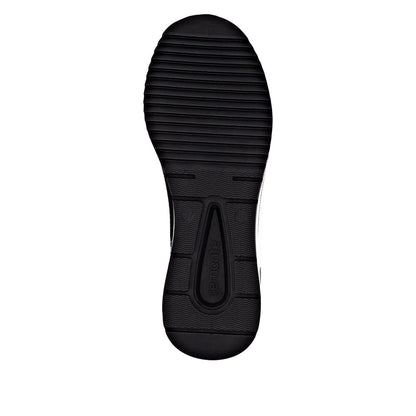 Remonte D0T78-03 Black & Silver H Fit Front Zip Boots