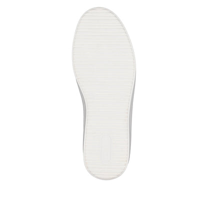 Remonte D1C03-81 Ice Silver Lace Trainers with Bee Front