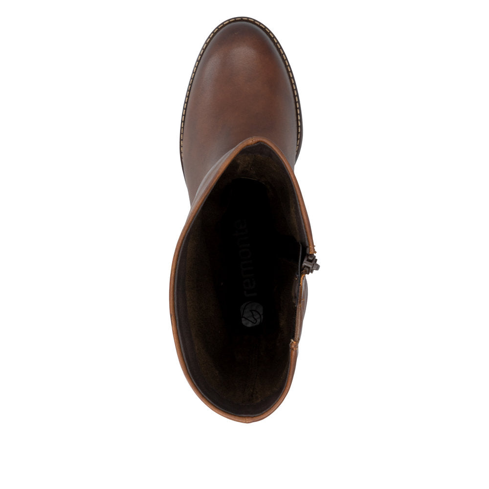 Remonte D2A79-22 Chestnut Brown Calf Boots