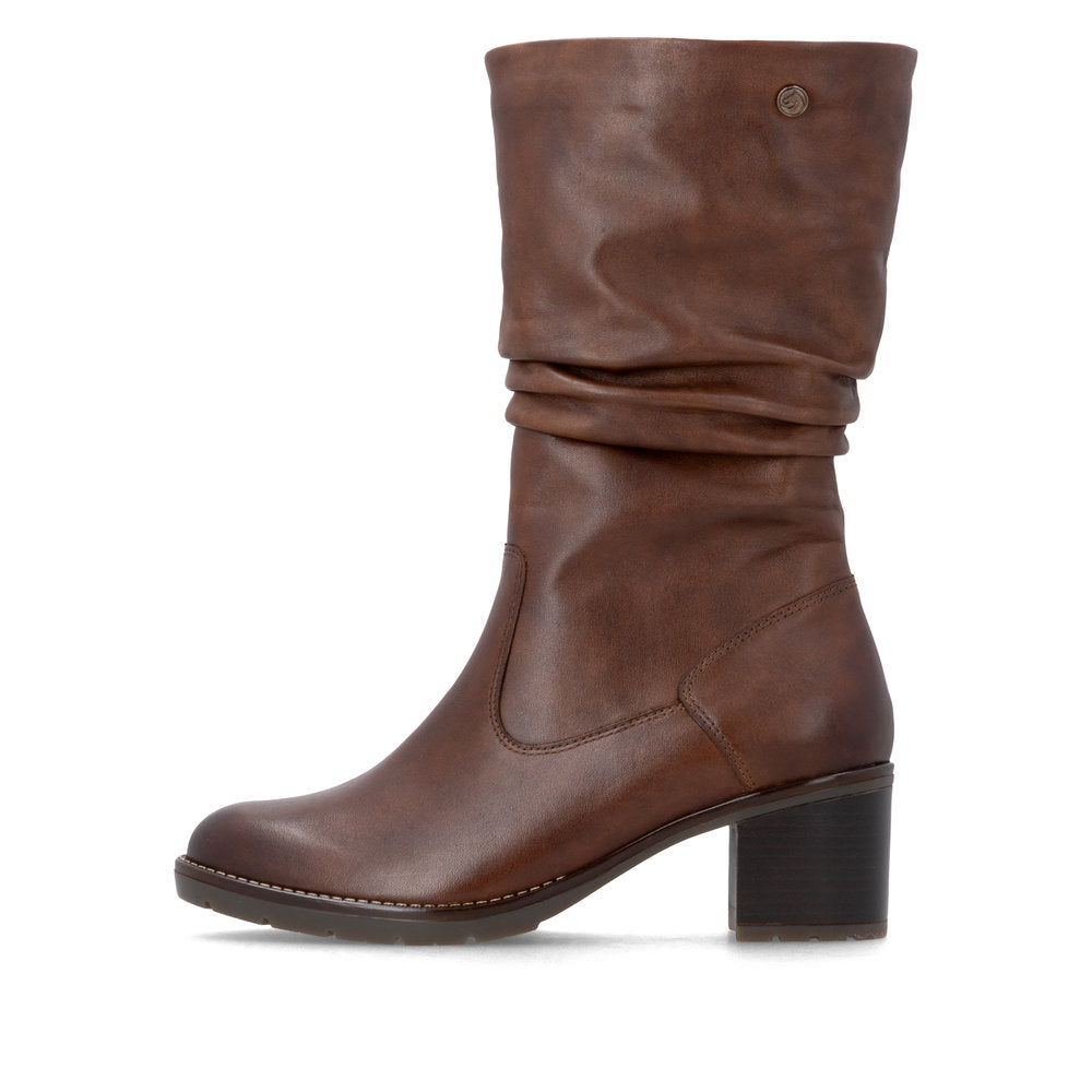 Remonte D2A79-22 Chestnut Brown Calf Boots