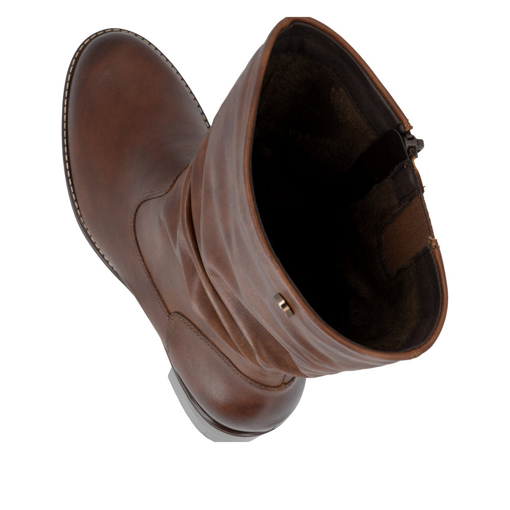 Remonte D2A79-22 Chestnut Brown Calf Boots
