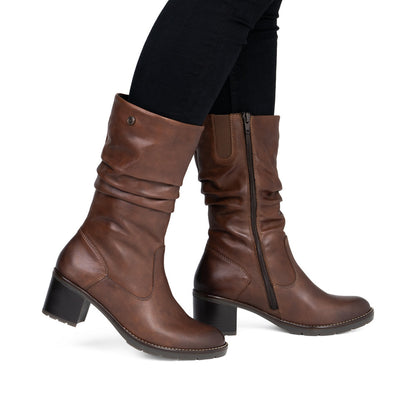 Remonte D2A79-22 Chestnut Brown Calf Boots