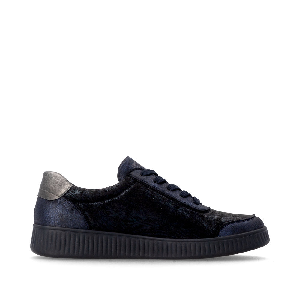 Remonte D2E05-03 Navy & Black Trainers with Zip