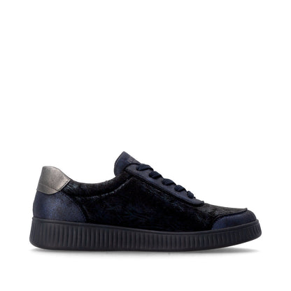 Remonte D2E05-03 Navy & Black Trainers with Zip