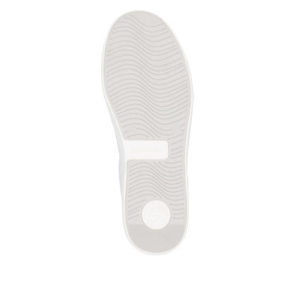 Remonte D2J00-82 White & Pink Multi Leaf Trainers