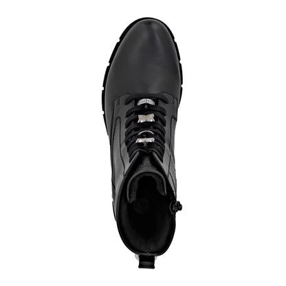 Remonte TEX D2S73-00 Black Lace Ankle Boots