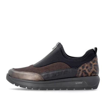 Remonte D2V01-05 Antique Bronze & Black H Fit Sneakers