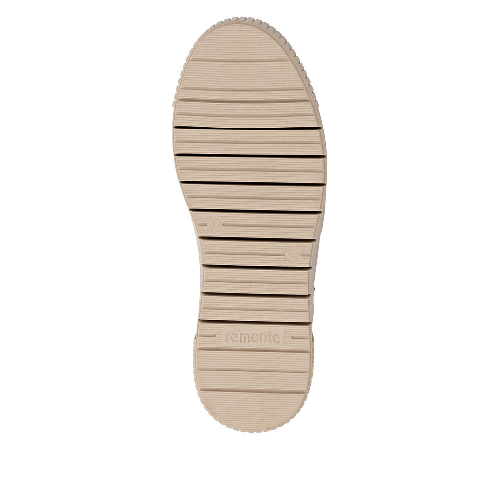 Remonte D3B70-03 Black & Beige Warm Boots