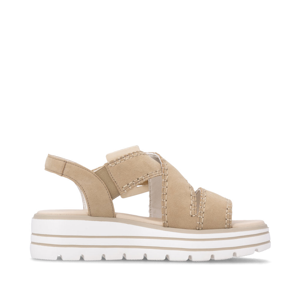 Remonte D3N51-62 F 1/2 Fit Sandals with Slingback Strap