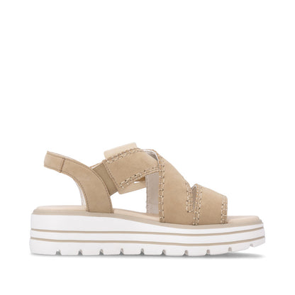 Remonte D3N51-62 F 1/2 Fit Sandals with Slingback Strap