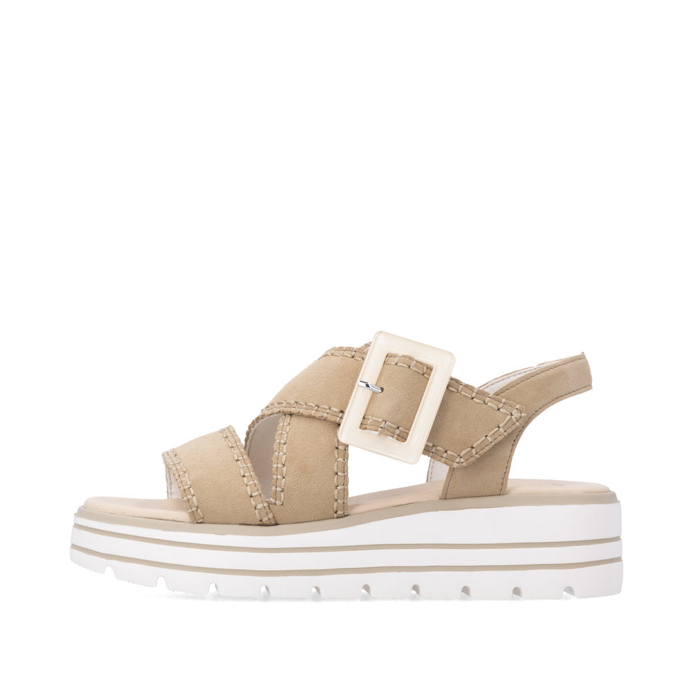 Remonte D3N51-62 F 1/2 Fit Sandals with Slingback Strap