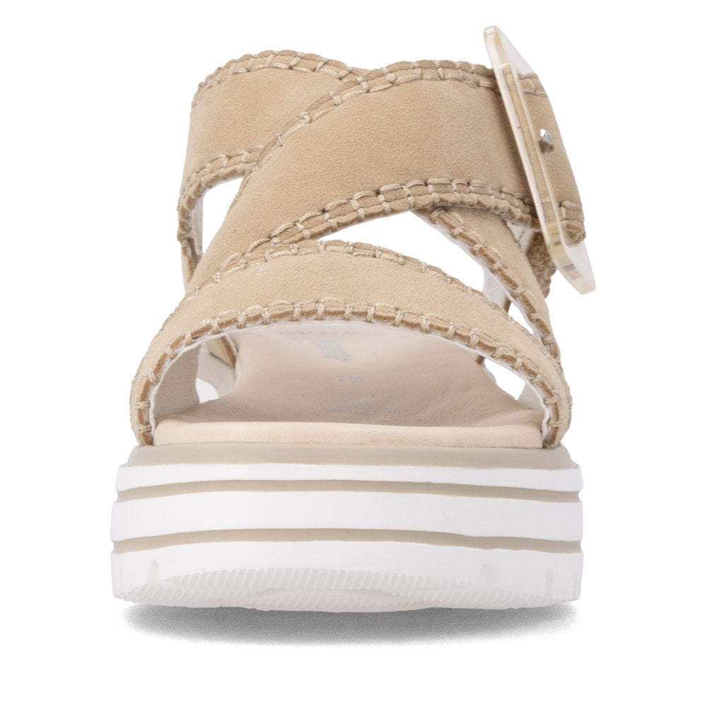 Remonte D3N51-62 F 1/2 Fit Sandals with Slingback Strap