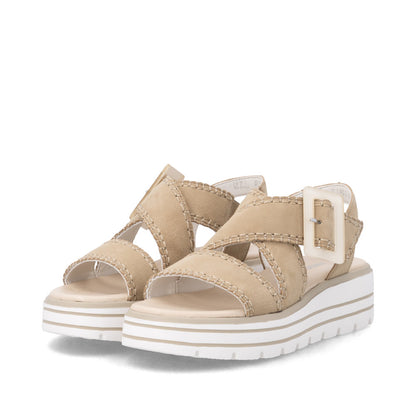 Remonte D3N51-62 F 1/2 Fit Sandals with Slingback Strap