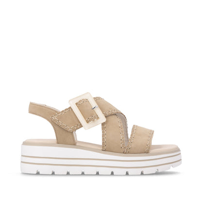Remonte D3N51-62 F 1/2 Fit Sandals with Slingback Strap