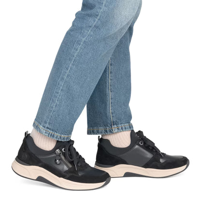 Remonte D3V01-02 Black H Fit Sneakers