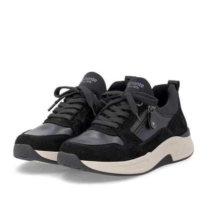 Remonte D3V01-02 Black H Fit Sneakers
