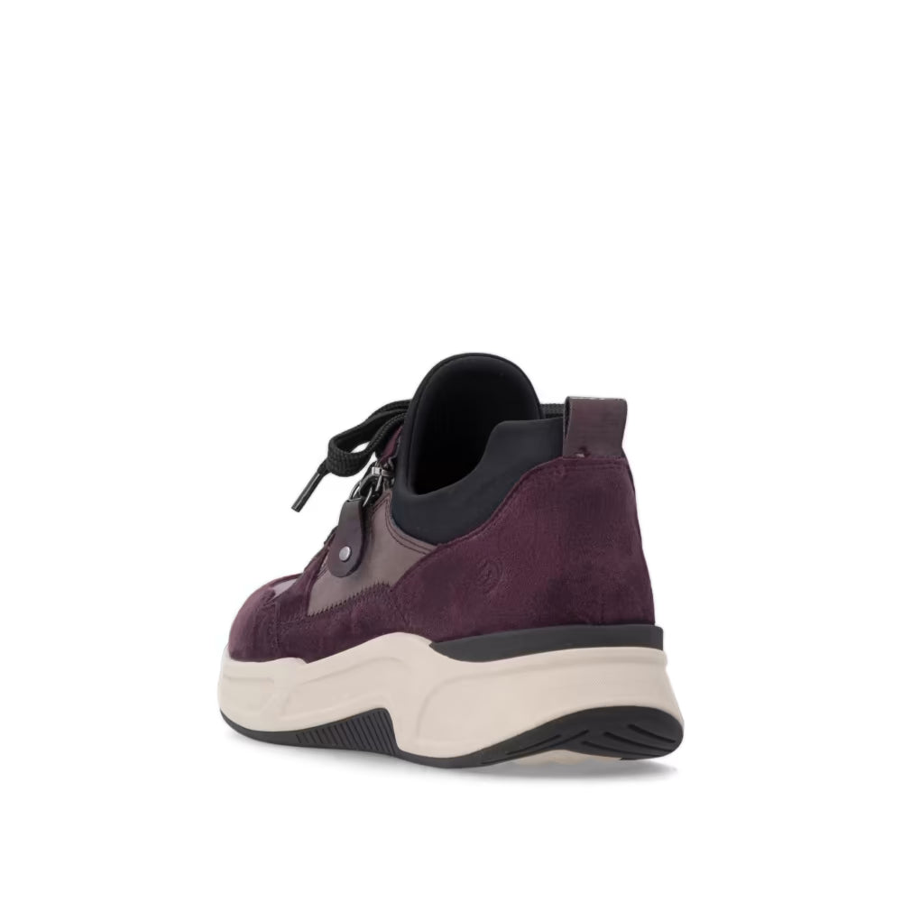 Remonte D3V01-30 Purple & Wine Combi H Fit Sneakers