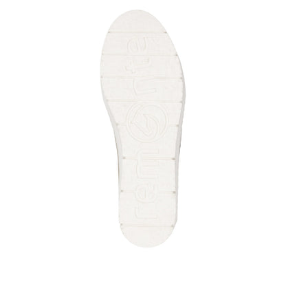 Remonte D5826-91 Light Gold/Cream Trainers with Zip
