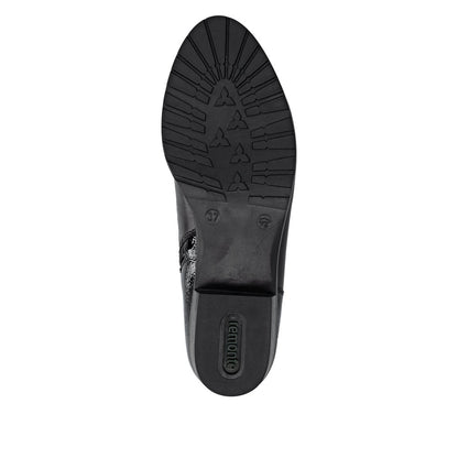 Remonte D6882-00 Black Ankle Boots