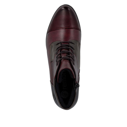 Remonte D6882-35 Wine & Bronze Boots