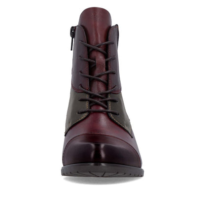 Remonte D6882-35 Wine & Bronze Boots