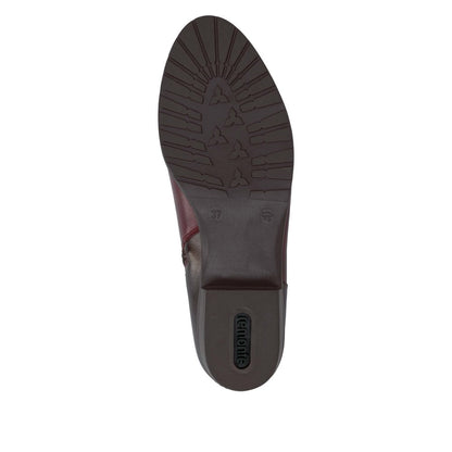 Remonte D6882-35 Wine & Bronze Boots