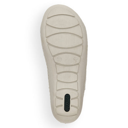 Remonte D7647-40 Ice Silver G Fit Velcro Sandals with Slingback Strap