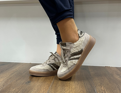 Gabor Comfort 76.475.61 Beige Combi G Fit Trainers