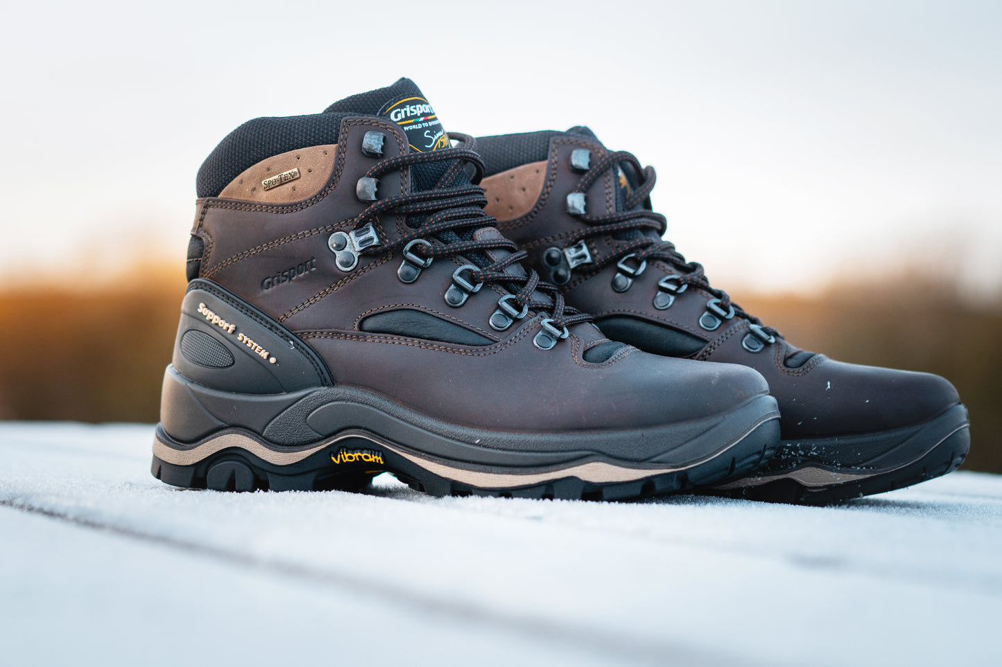 Grisport CMG614BR Quatro Brown Waterproof Hiking Boots