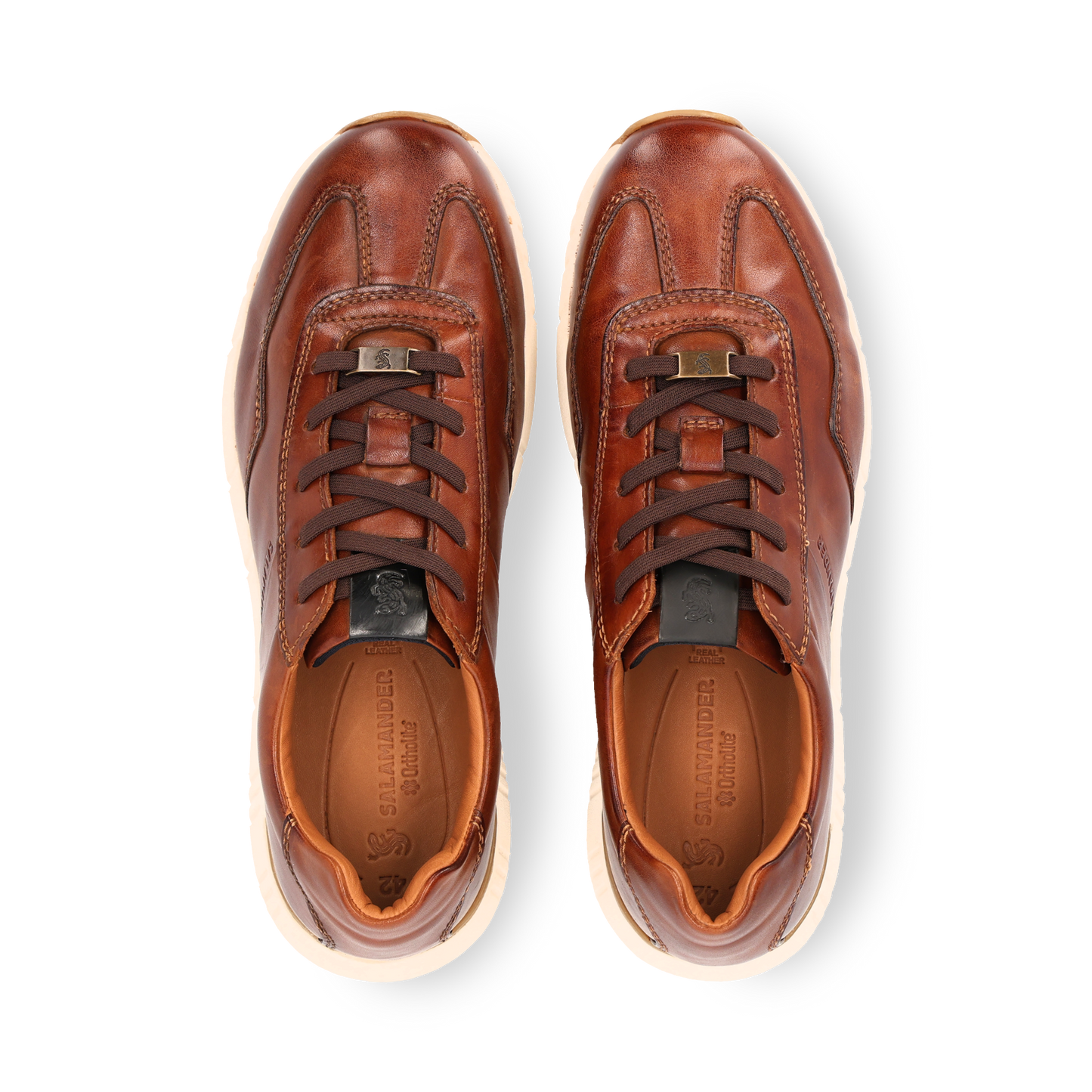 Salamander E31ASA051100 6300 Cognac Tan Lace Shoes