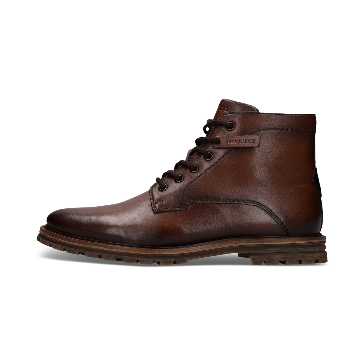 Salamander E31AUZ311119 6310 Cognac Tan Lace Ankle Boots