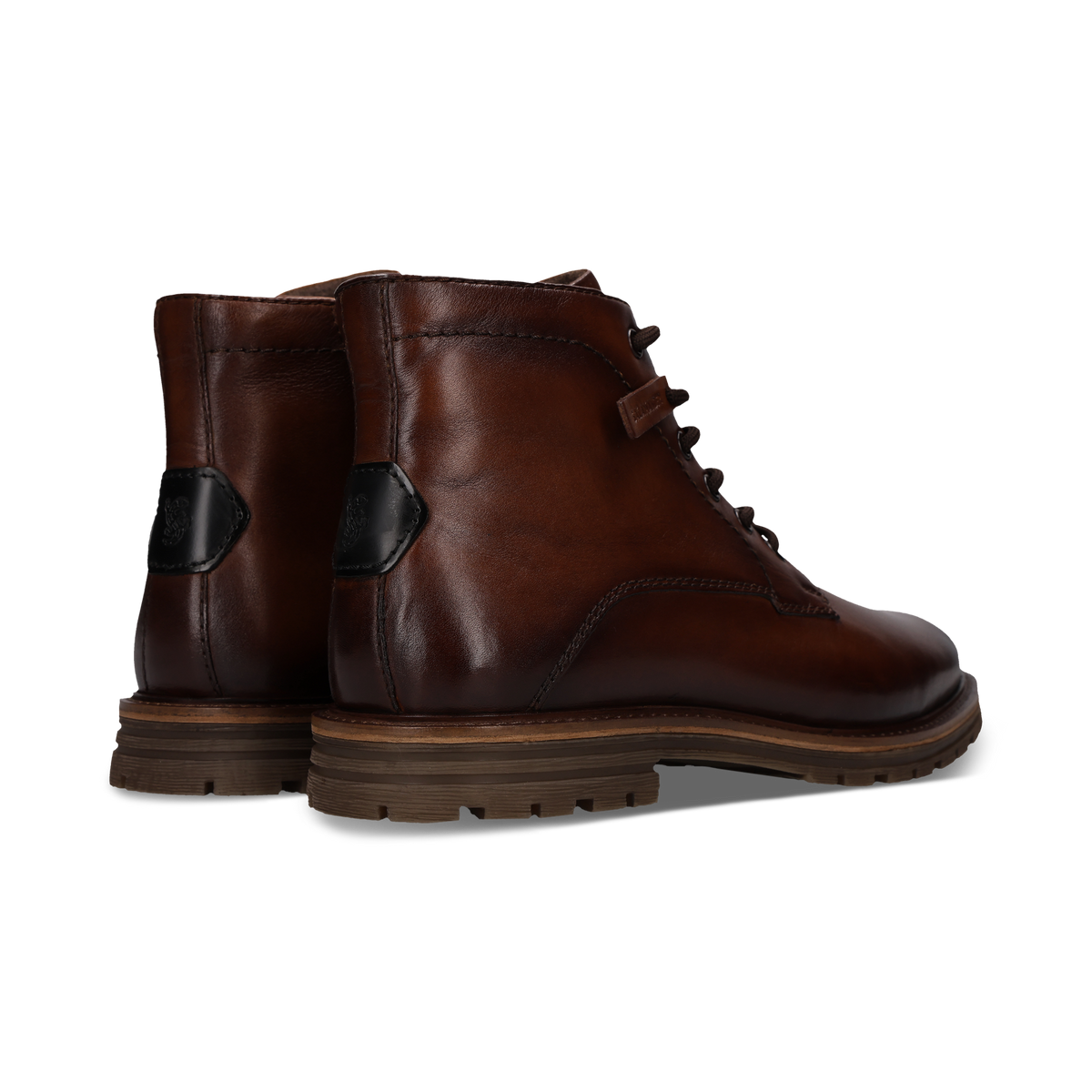 Salamander E31AUZ311119 6310 Cognac Tan Lace Ankle Boots