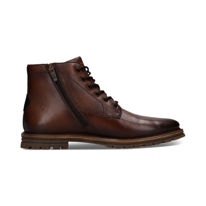 Salamander E31AUZ311119 6310 Cognac Tan Lace Ankle Boots