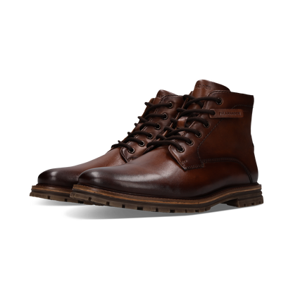 Salamander E31AUZ311119 6310 Cognac Tan Lace Ankle Boots